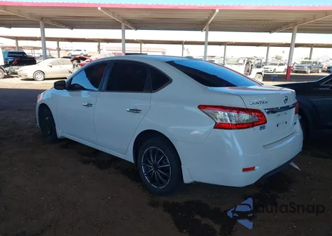 2014 Nissan Sentra Sv из США, поврежденный, VIN 3N1AB7AP9EY292993